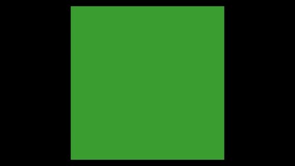 Canvas Print - Square green screen