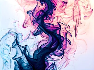 Wall Mural - abstract background with smoke