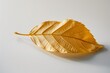 © Елена Григорова - Fallen yellow leaf on a gray concrete surface minimal autumn scene