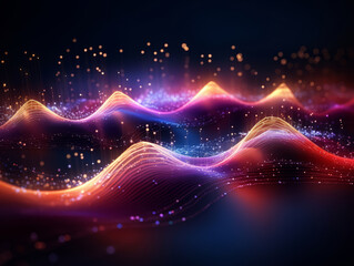 Wall Mural - unbelievable mesh gradients plain background