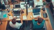 © Maximilian - Collaborative Work Environment in Modern Office