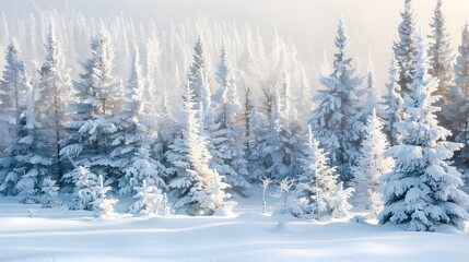 Wall Mural - winter landscape