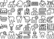 © Abagael - Set Of Dental Icons Web Header Banner Design Containing Healthcare,Medical,Dentist,Tooth,Dental Vector Icons Illustration Collection