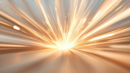 Canvas Print - A bright orange light is shining through a window, creating a warm