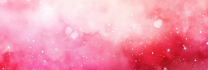 Poster - Pink Galaxy Watercolor