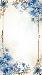 Wall Mural - classic background, ornamental frame