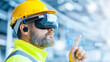 © Kingdola - engineer with augmented reality glasses