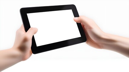 black tablet pad smartphone