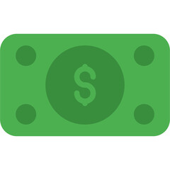 Sticker - Money Bill Wave Icon