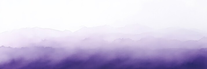 Wall Mural - Purple Mountain Mist