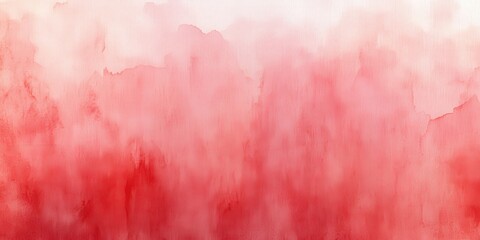 Wall Mural - Red Watercolor Abstract Background