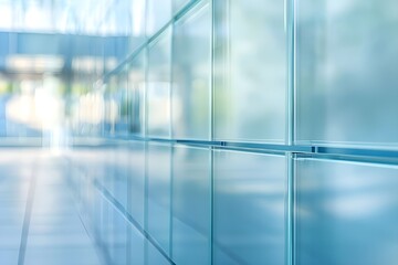 Modern Glass Wall Interior