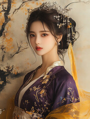 Wall Mural - beautiful Asian woman