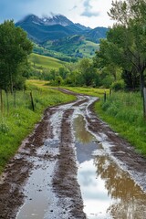 Wall Mural -  Wet Colorado backcountry