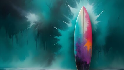 Wall Mural - Colorful surfboards 