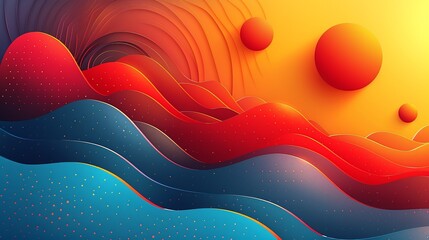 Sticker - Contemporary background with sleek patterns, balanced visuals, and smooth gradients, ideal for creating an elegant and stylish look with a professional finish. high resolution Illustration, in the