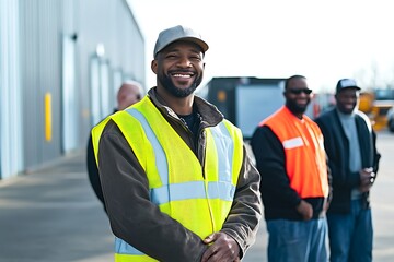 workers in warehouse