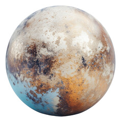 Canvas Print - PNG Planet Pluto sphere space globe.