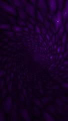 Wall Mural - vertical purple scales swirl tunnel 4k loop features movement into a tunnel that looks to be covered