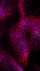 Wall Mural - vertical red furry particle dance 4k loop features red and pink particles swirling and dancing and i