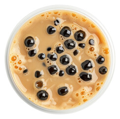 Canvas Print - PNG Delicious bubble tea drink