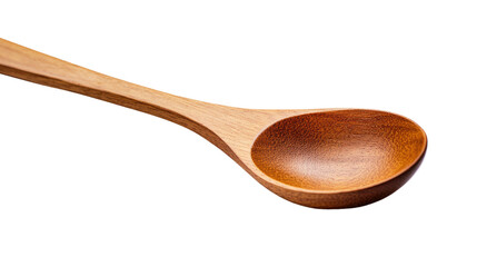 Wooden spoon transparent background