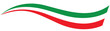 © Shoaib - Waving flag of Italy isolated on png or transparent background,Symbol of Italy.