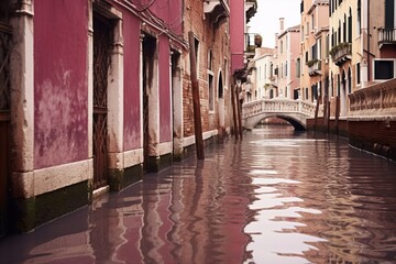 Wall Mural - Venetian Ornaments A Provia Journey Through Light Brown and Magenta