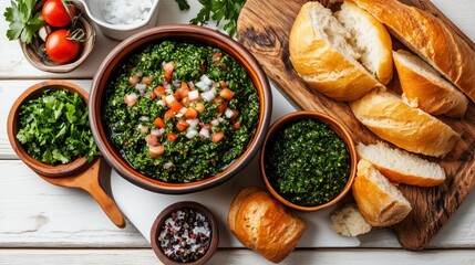 Sticker - Tabbouleh - Traditional Lebanese food