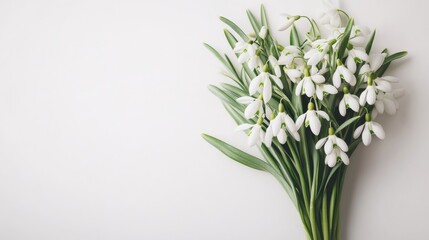 Canvas Print - Floral background