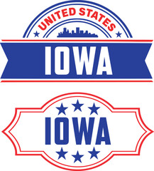 Sticker - Iowa Vector Set