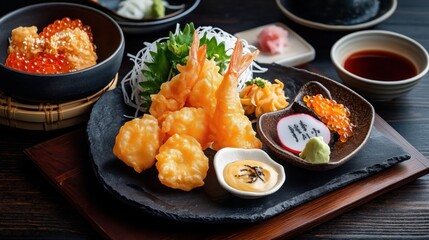 Tempura - traditional Japanese food