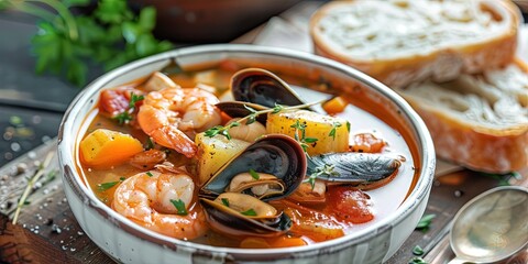 delicious bouillabaisse 