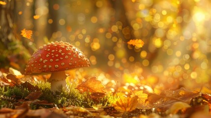 Embarking on a journey to explore the wonders of autumn through enchanting mushroom discoveries