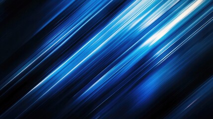 Wall Mural - Blue abstract background with diagonal lines. Perfect for websites, presentations, and social media.