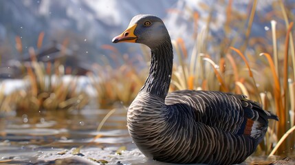 Sticker - Goose Realistic