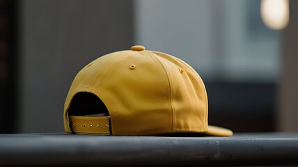 yellow cap