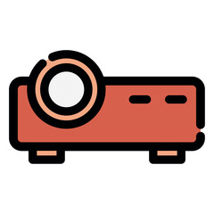 Poster - projector icon 