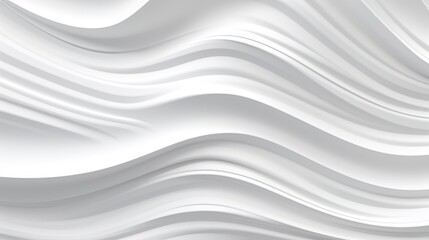 Abstract white wave pattern background.