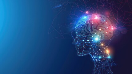 Artificial Intelligence Abstract Illustration