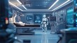 © BOJOShop - Robot Nurse in Futuristic Hospital Room