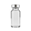 © ColdFire - PNG Clear glass vial with silver cap for storing liquid substances