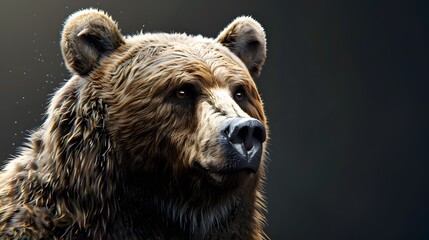 Wall Mural - Bear Realistic