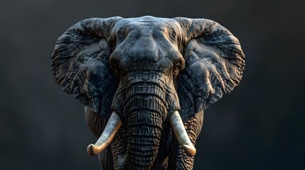 Sticker - Elephant Realistic