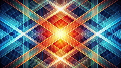 Wall Mural - Abstract background with intersecting lines creating a dynamic pattern, abstract, background, lines, geometric, design