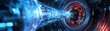 © kitidach - A futuristic spaceship engine where energy veins pulse with power, creating a glowing network