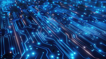 Abstract Circuit Board