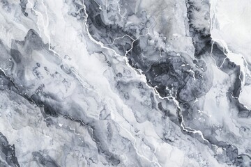 Wall Mural - Close up view of a marble surface with unique patterns and texture