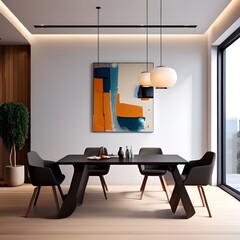 Wall Mural - modern living room