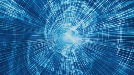 Abstract Digital Tunnel